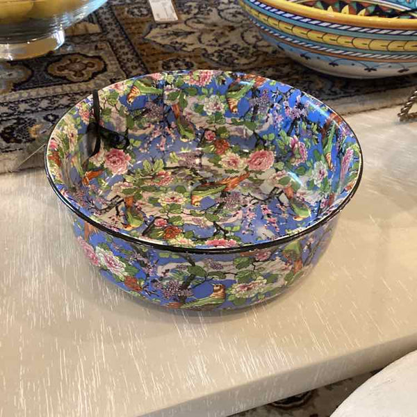 Crown Ducal Blue Chintz Bowl