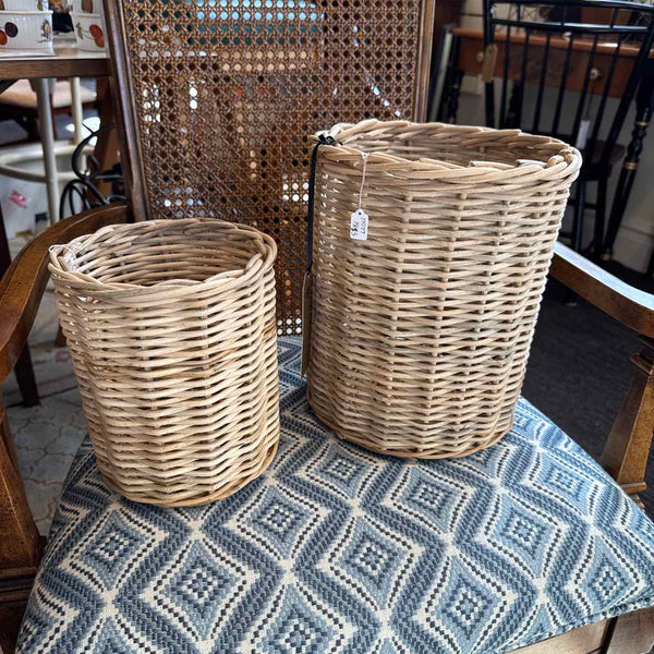 Two Round Baskets