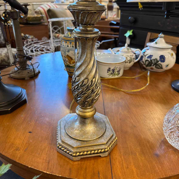 Silver & Gold Lamp