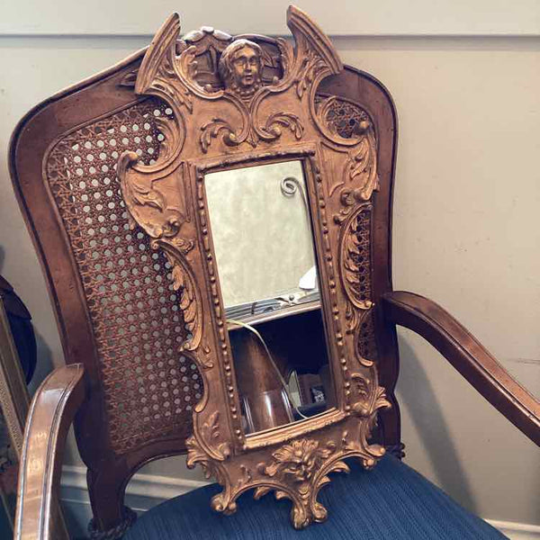 Angel Mirror with Gold Frame