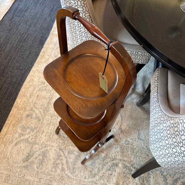 Vintage Folding Cake/Plant Stand