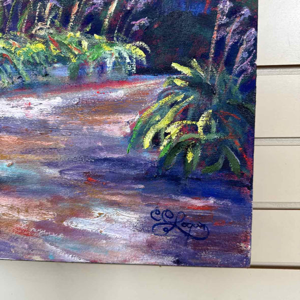 Victorian Home Original Oil