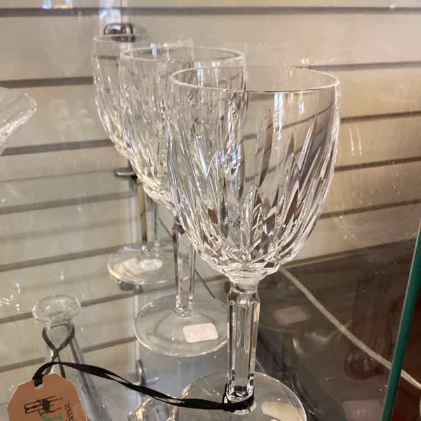 Three Waterford Kildare Wine Glasses