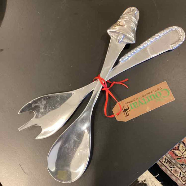 Mariposa Holiday Salad Serving Utenslis