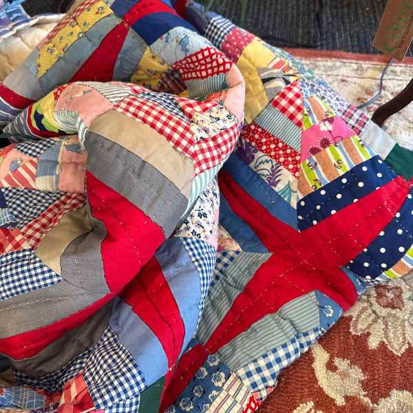 Multicolored Crazy Quilt