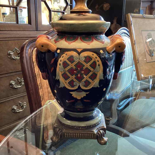 Ceramic Table Lamp With Handles