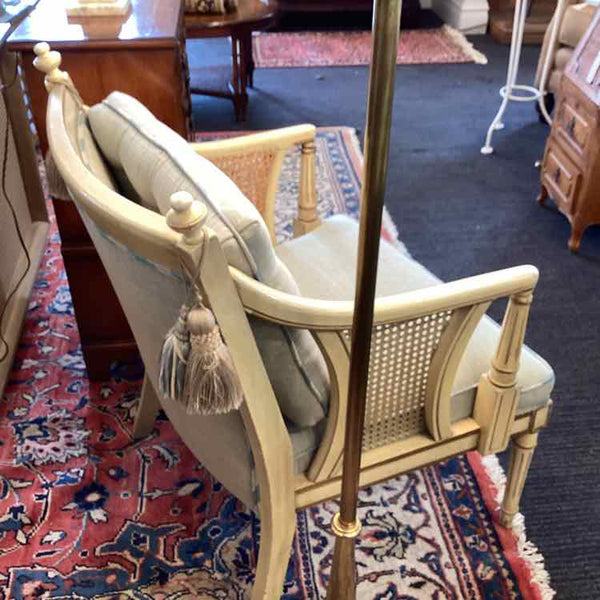 "As Is" Side Chair With Caned Sides