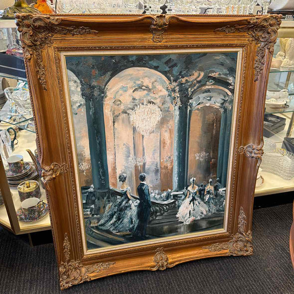 Ornate Framed Oil Painting