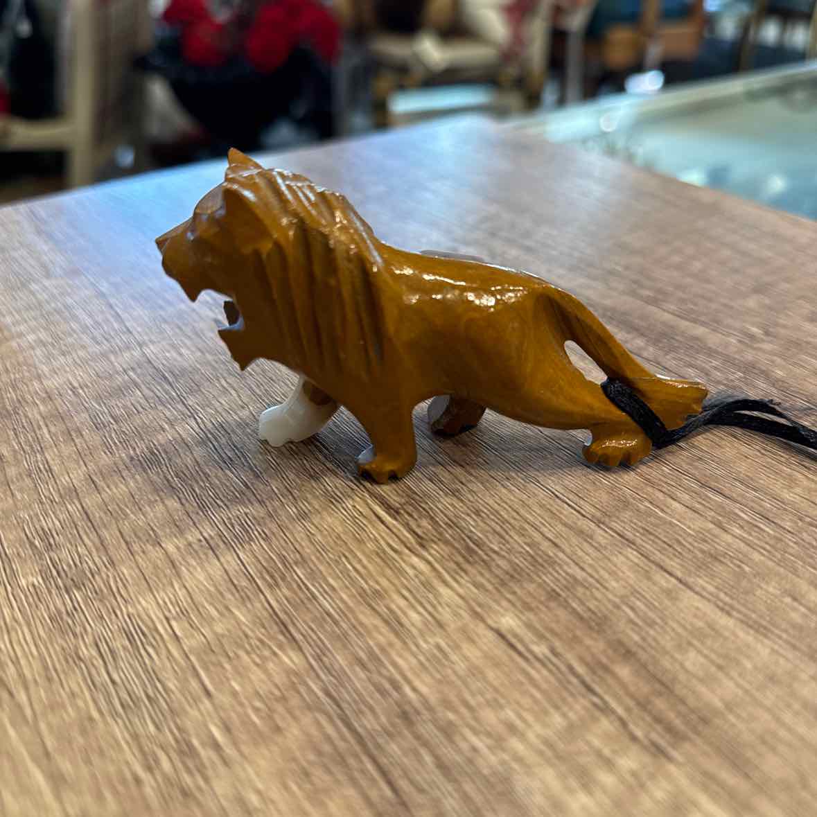 Onyx Lion Figurine
