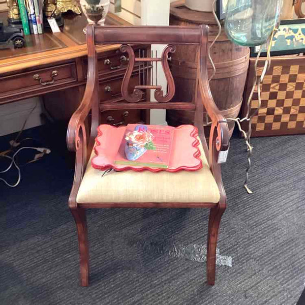 Lyre Back Side Chair