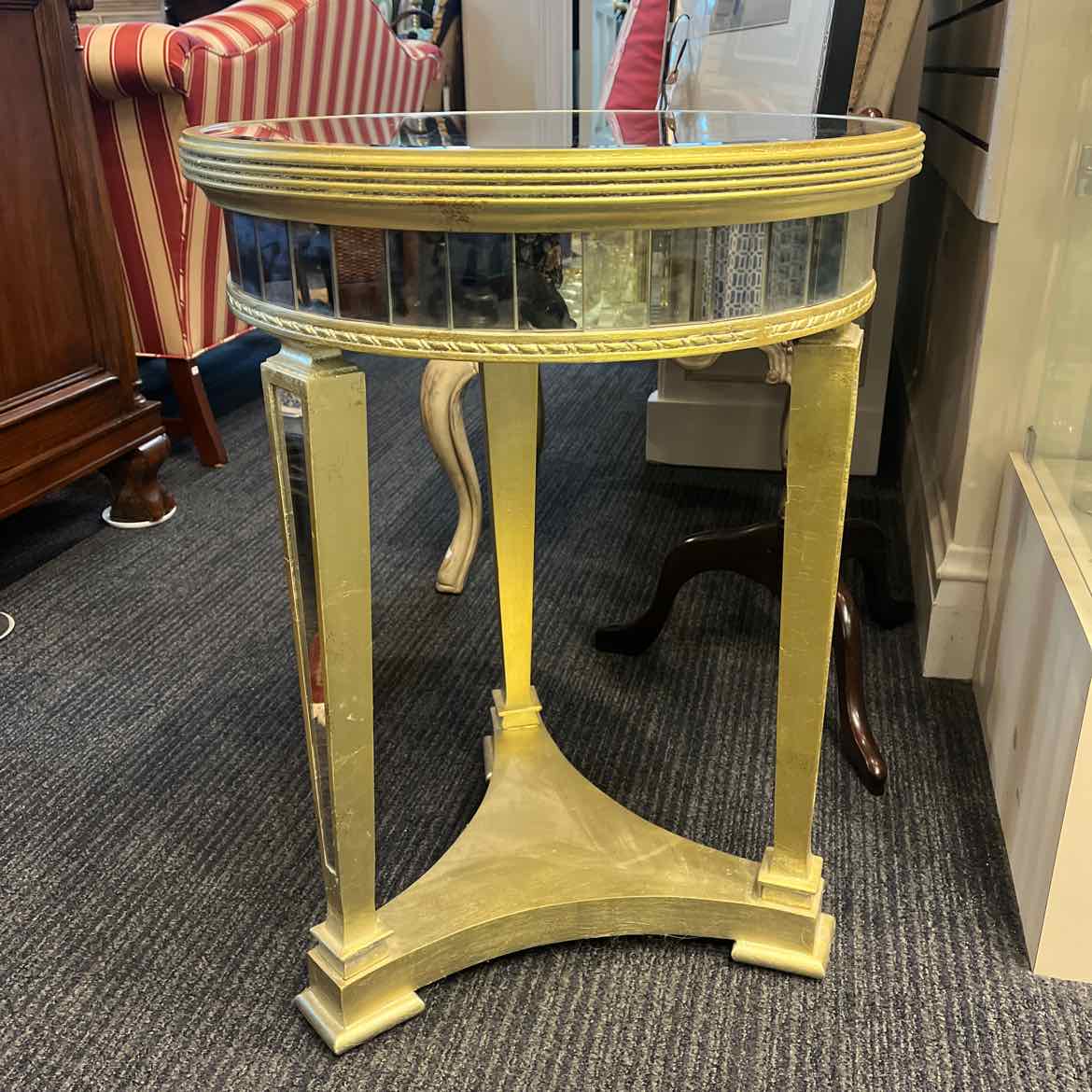 Mirrored Accent Table