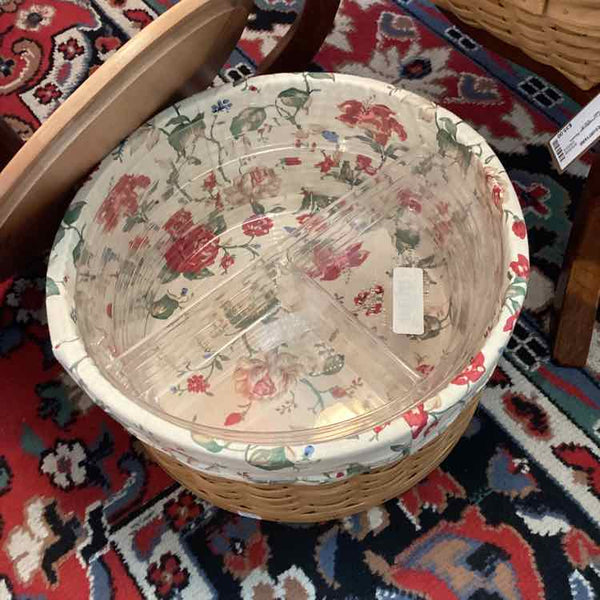 Longaberger Botanical Large Round Basket