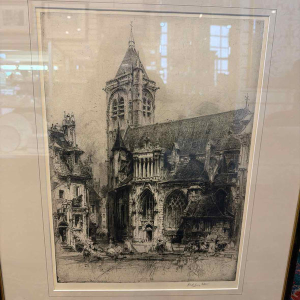 Notre Dame Bourges Framed Art