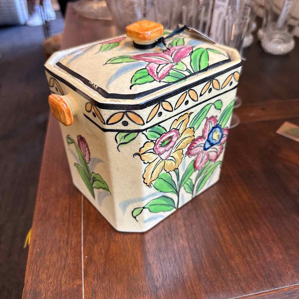 Vintage Ceramic Canister "AS IS" (repaired)