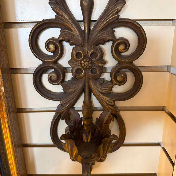 Pair of Metal Candle Sconces