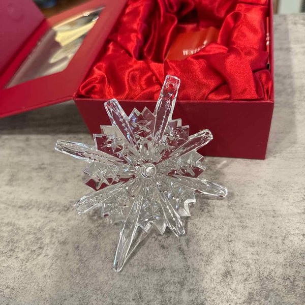 Waterford 2017 Snowstar 2017 Ornament w/Box