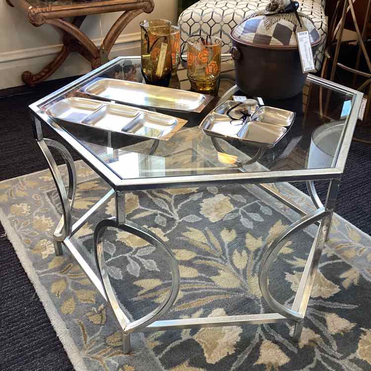 Glass Top Contempo Table