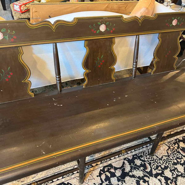 Antique Painted Bench