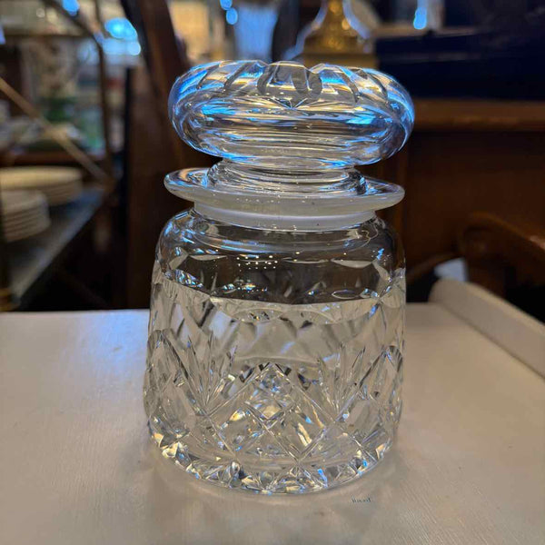 Cut Crystal Biscuit Jar