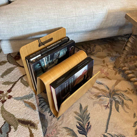 Molded Plywood Magazine Holder