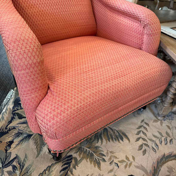 Gold/Williams Arm Chair - Cranberry