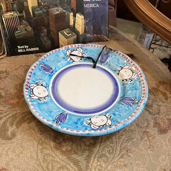 Round Italian Serving Plate