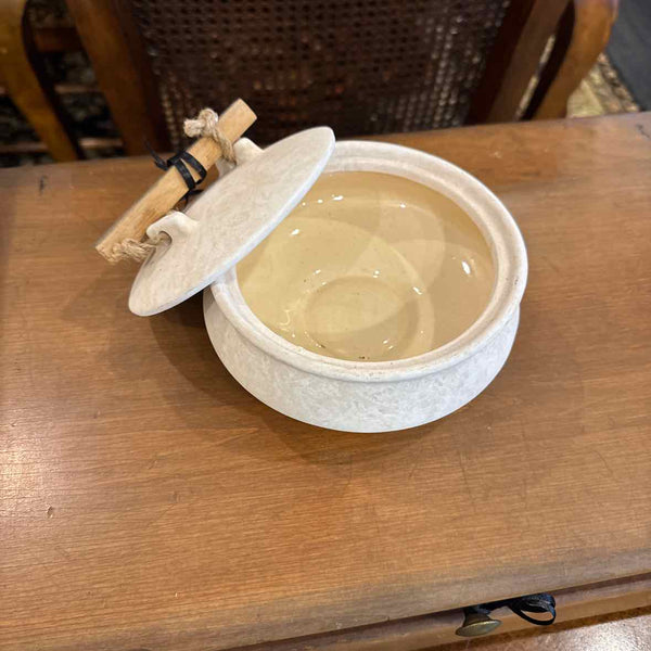 "As Is" Anthropologie Stone Covered Dish