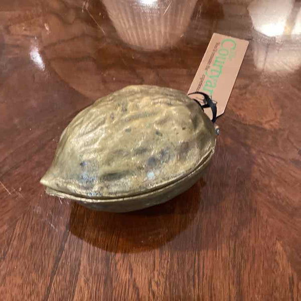 Vintage Solid Brass Nutcracker