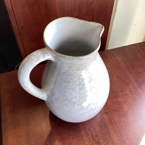 Arhaus White Print Pitcher