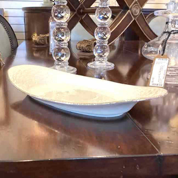 Lenox Ivory Silver Rimmed Bowl