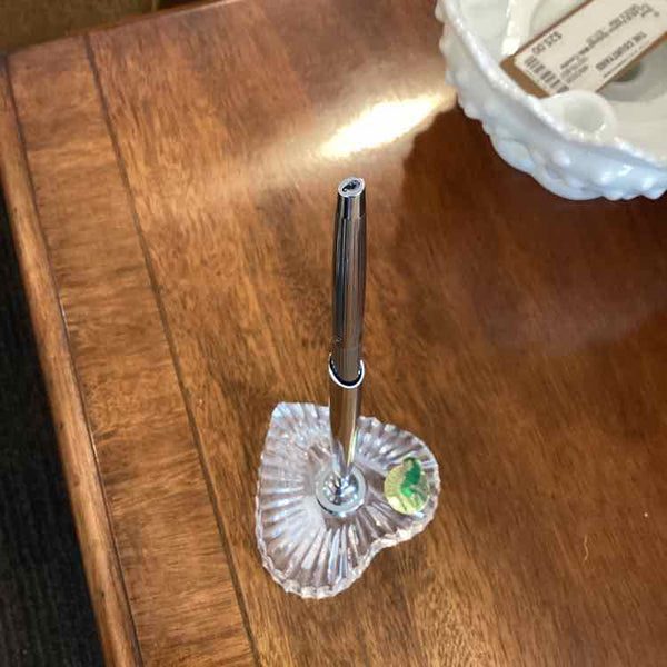 Waterford Heart Pen Holder