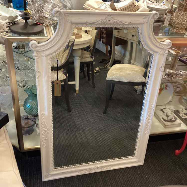 White Washed Mirror