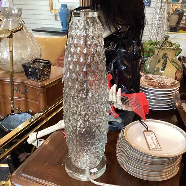 Pair of Glass Lamps