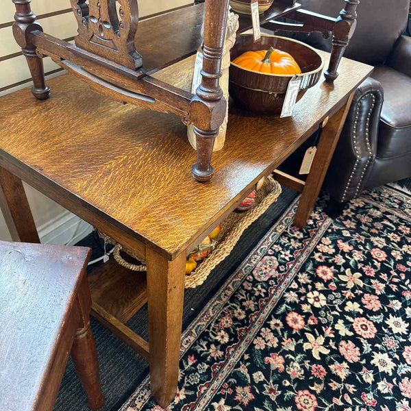 "As Is" Oak Library Table
