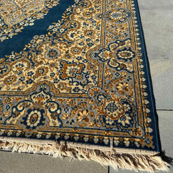 Blue/Gold/Cream Rug