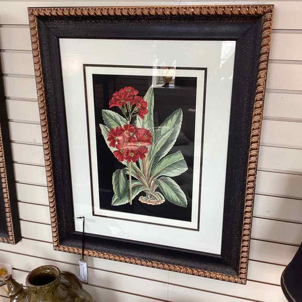 Primrose Print In Black Frame