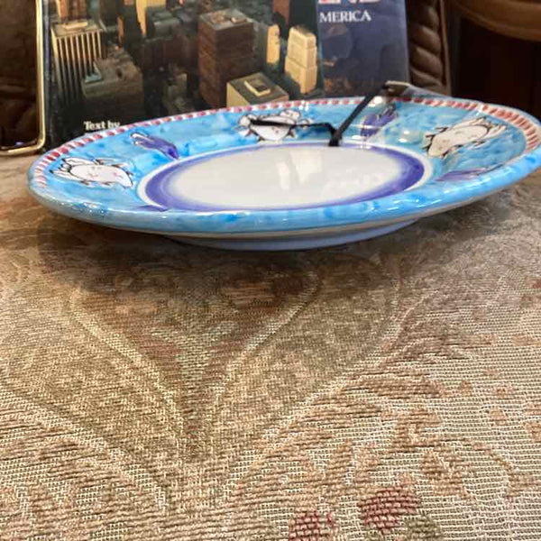 Round Italian Serving Plate