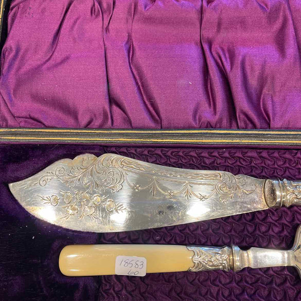 E.P.M.S. Serving Fork And Knife