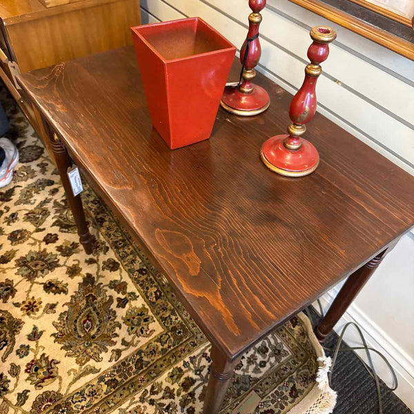 Wood Side Table