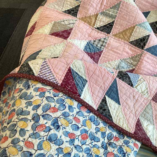 "As Is"  Vintage Quilt - Handmade