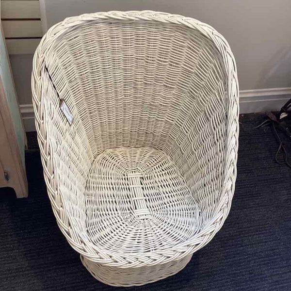 White Wicker Chair