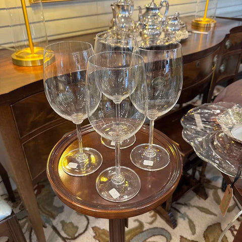 Four Riedel Cabernet Glasses
