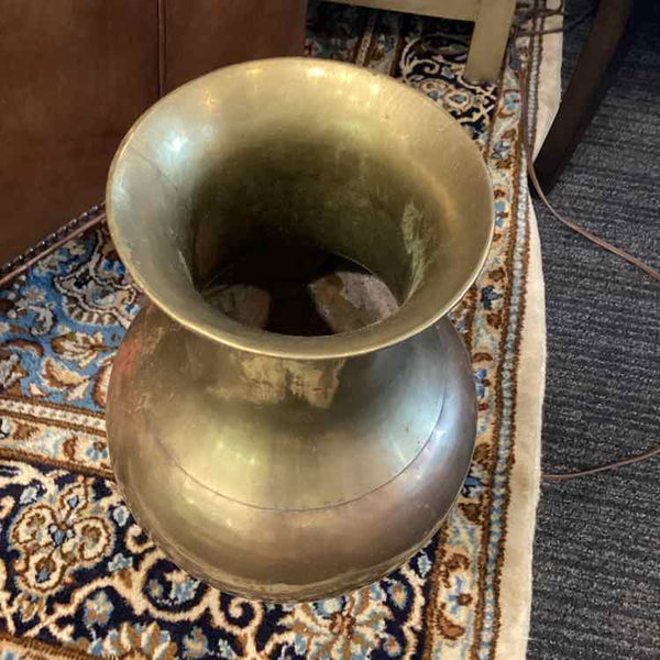 "As Is" Solid Brass Vase