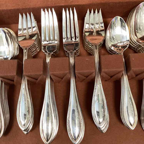 65 piece, Service for 12, Flatware Silver Arbor Intro 1992