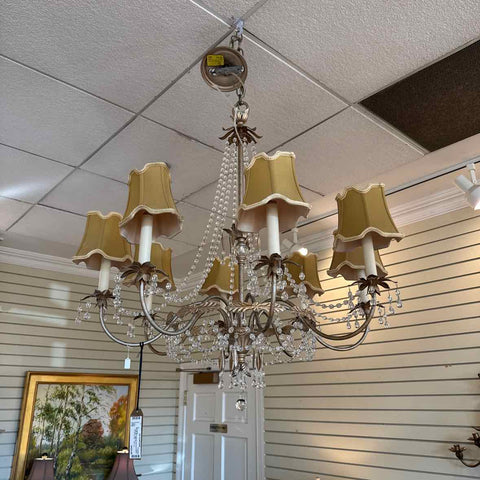 Schonbek 8 Light Chandelier