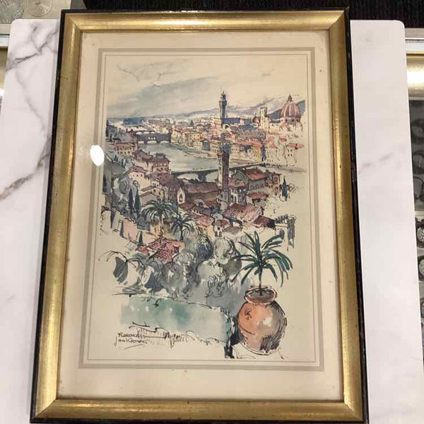 City of Florence Framed Print