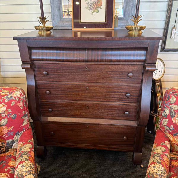 Vintage Empire Style Tall Dresser