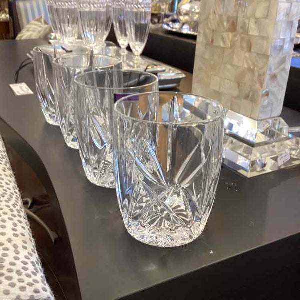 4 Waterford Double Old Fashiioned Glasses (Marquis)