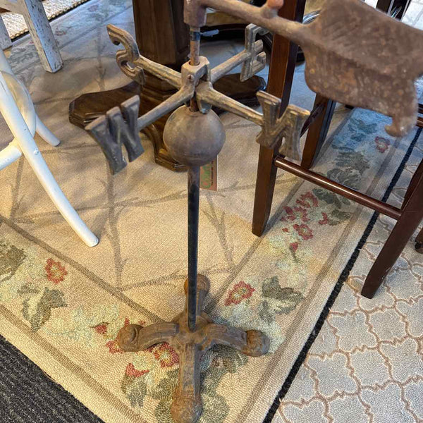 Iron Horse Weather Vane on Stand