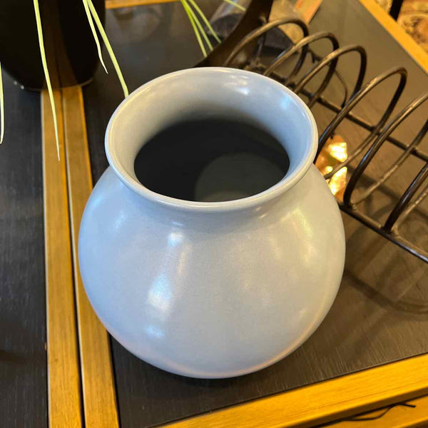 Blue Pottery Vase